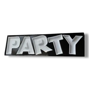 Porcelain Letter Party Serving Dishes Vintage Boutique